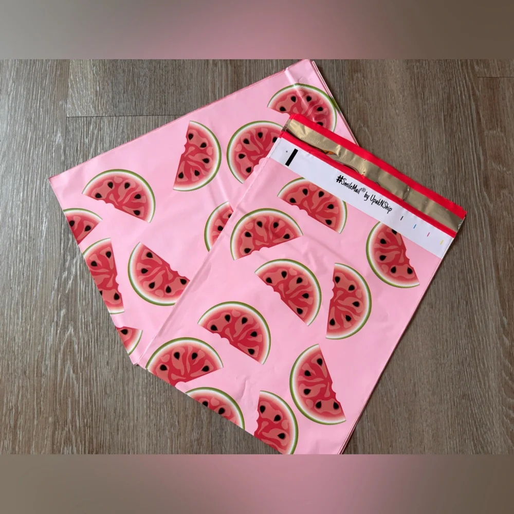 Watermelon Polymailers 10x13 - set of 20
